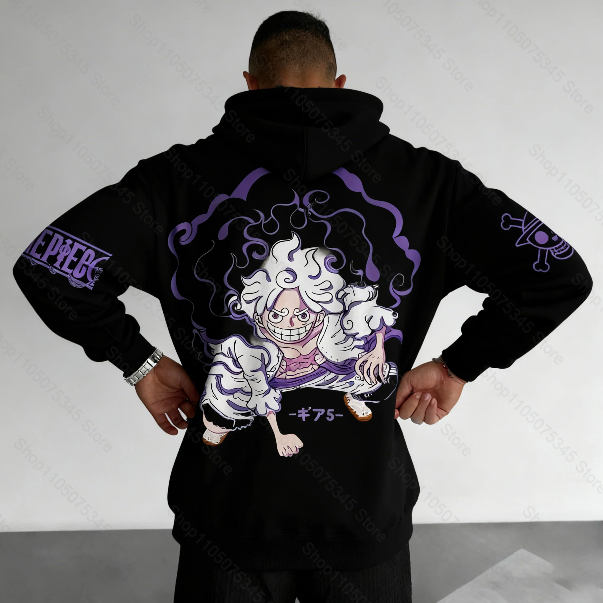 Een Stuk Japanse Anime Print Hoodie Mannen Vrouwen Een Stuk Grafische Hoodies Lange Mouw Sweatshirt Y2K Harajuku Kleding