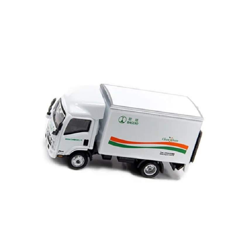 Tiny 1:64  Isu-zu N Series Box Transport Truck Van NO.128 Alloy Simulation Model Car