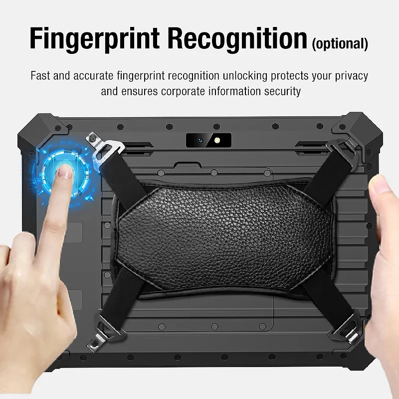 Windows 11 Rugged Tablet 16+512GB Larger Memory Wifi Optional 2D Scanner Fingerprint UHF Rfid Industrial Tablet