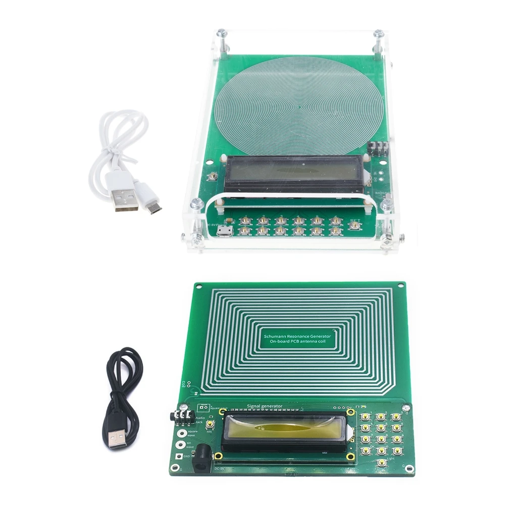 

1pc DC5V 7.83Hz Schumann Generator 0.01-30000Hz Resonator Sound Frequency Machine for Computers and Offices Durability
