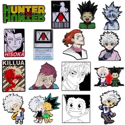 Anime Killer Enamel Pin Manga Badges on Backpack Metal Brooch Lapel Pin Couple Jewelry Cosplay Accessories Birthday Gifts Toy
