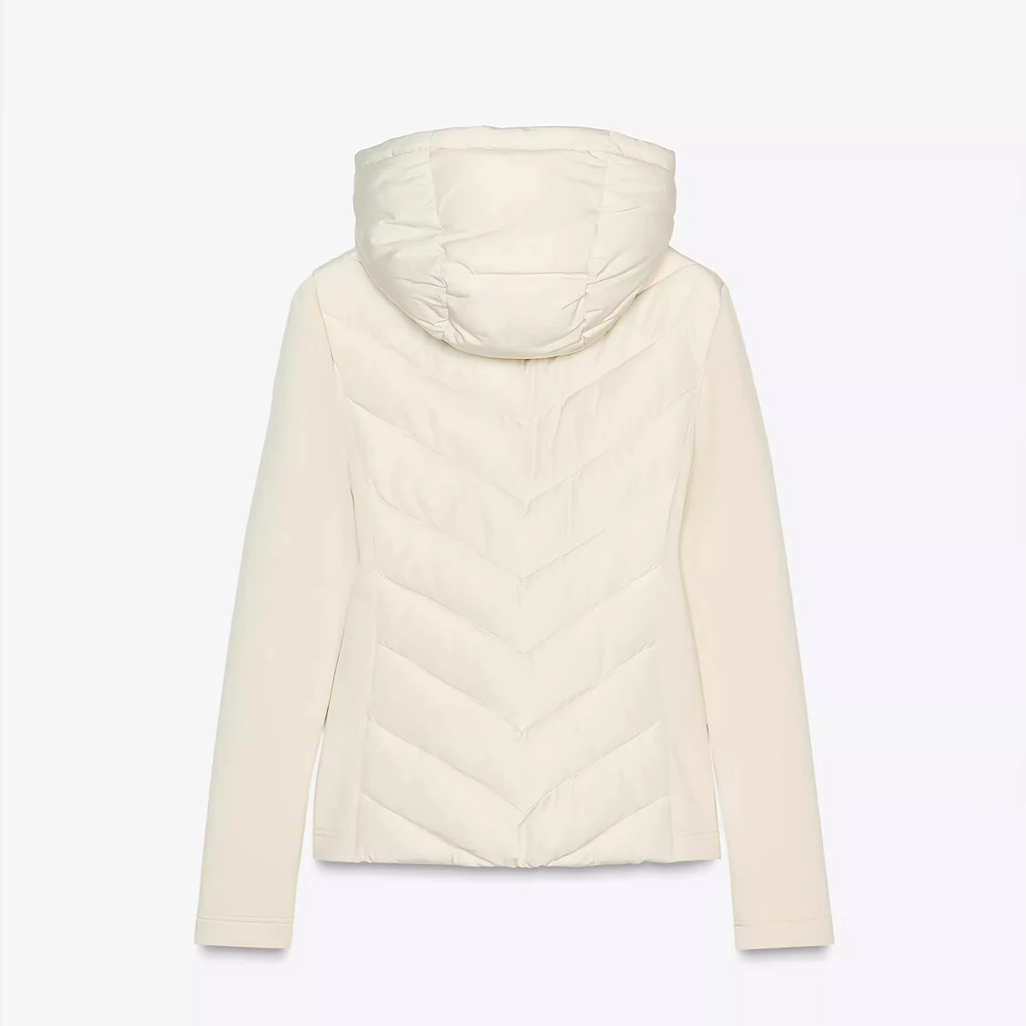 

Z Women's Cotton Jaet 2025 New Sle Long Sve Stand Collar Warm Patchwork Coat Commute Straight Tube Regular Zipper