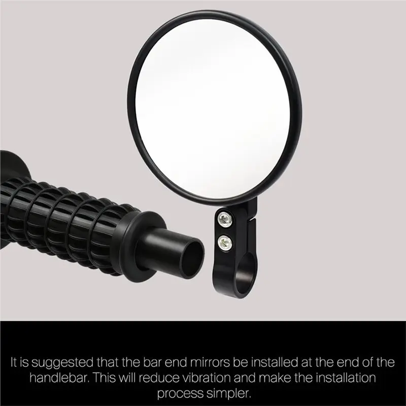 Reliable-Universal Adjustable Motorcycle Rearview Mirror 7/8