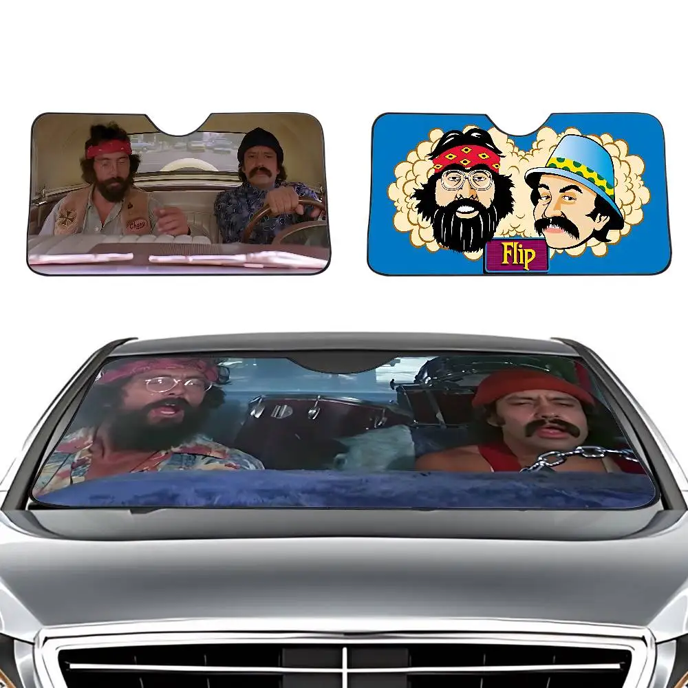C-Cheech C-Chong Auto-Sonnenschutz Windschutzscheiben-Abdeckung Sonnenschutz Auto-Visier Auto-Zubehör