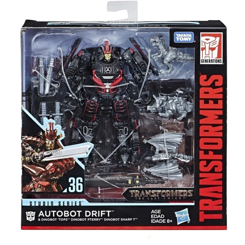 Auf Lager Transformatoren SS-36 D-Klasse Drift & Dinobot Set Action Animation Sammlung Figur Geburtstags geschenk