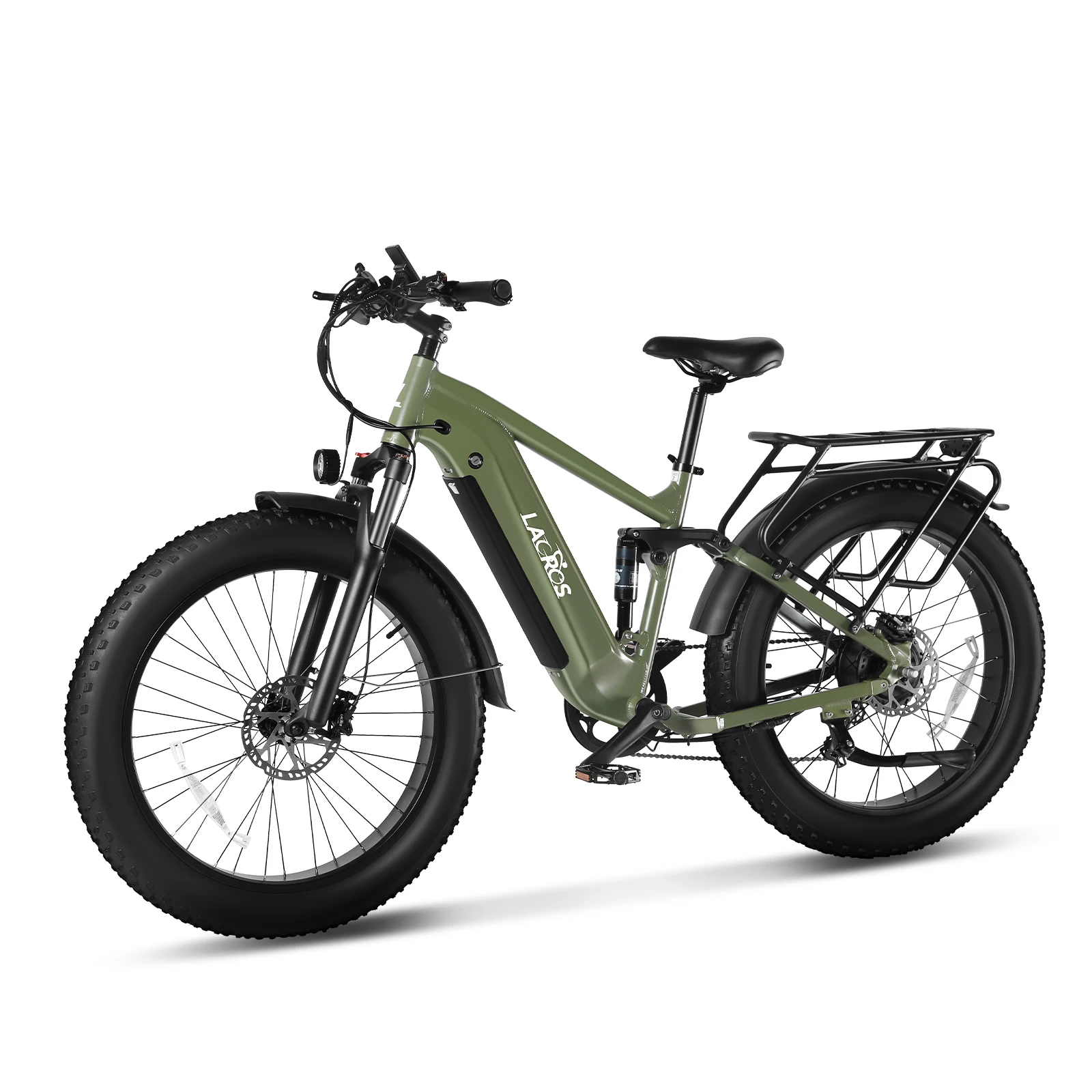 

Lacros Thunder Adult Electric Bike,1400W City E-Bike,48V20Ah Samsung Battery, 26"x4 Fat Tire Electric Mountain Bike,90 Miles