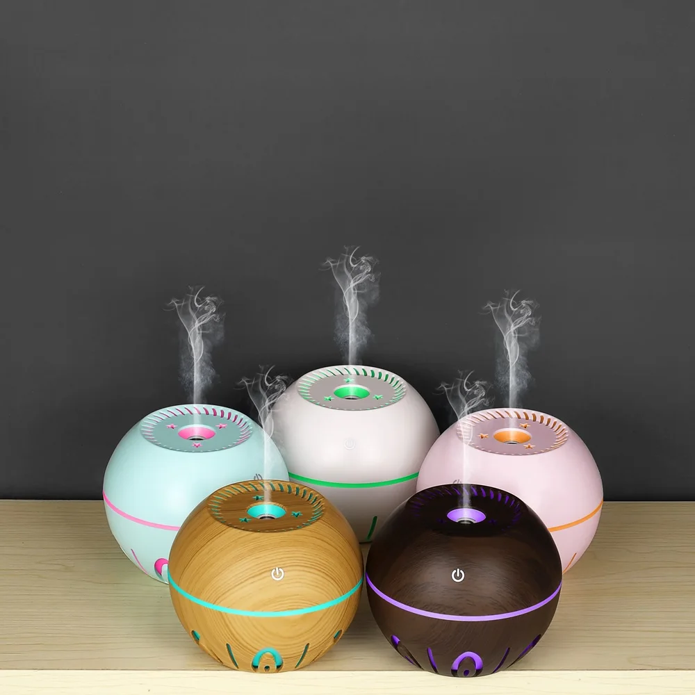 Aroma Diffuser Air Humidifier Ultrasonic Cool Mist Maker Fogger Led Essential Oil Flame Lamp Difusor Water Sprayer