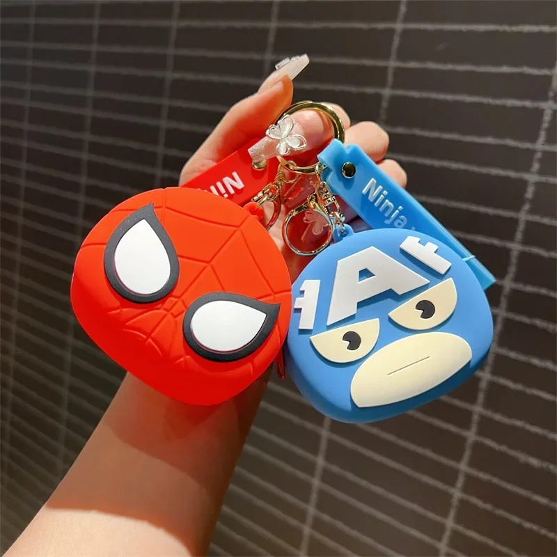 Marvel Heroes The Avengers Men's Short Wallet Soft Leather Zipper Coin Wallet Multi Functional Wallet Children's Birthday Gift view 5