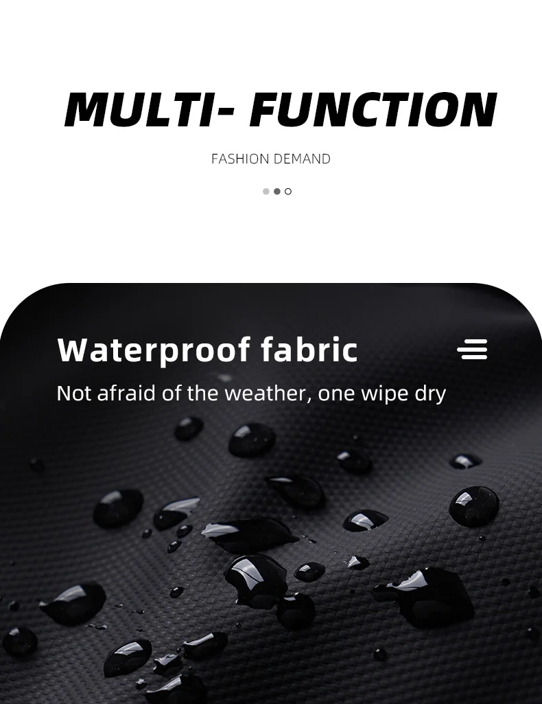 TANGCOOL Gentleman Roll-Top-Rucksack, großes Fassungsvermögen, leicht, wasserdicht, mit mehreren Fächern, für Geschäftsreisen, Laptop-Tasche – Detail 10