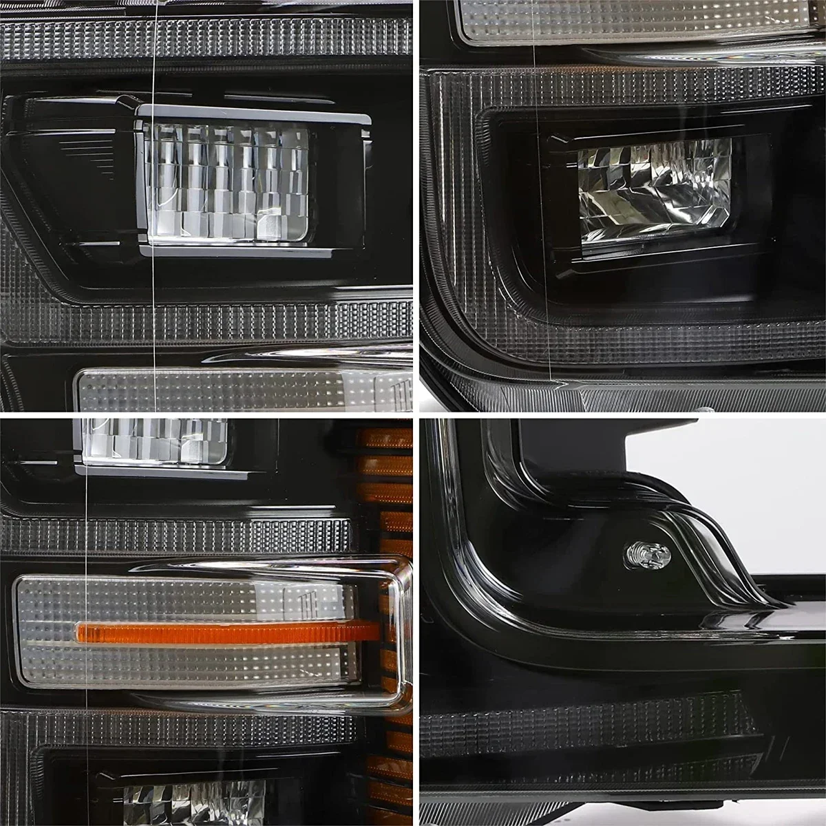 

TYPY Новый светодиодный налобный фонарь, модифицированный для Ford Raptor F150, фара 2018-2020, динамический сигнал, налобный фонарь, автоаксессуары