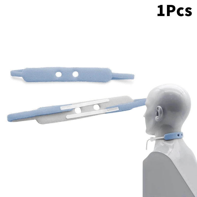 1pcs Medical Tracheal Catheter Ultra-soft Fixation Tracheotomy Tube Strap Soft Sponge Neck Support Tracheostomy Fixed Belt Holde