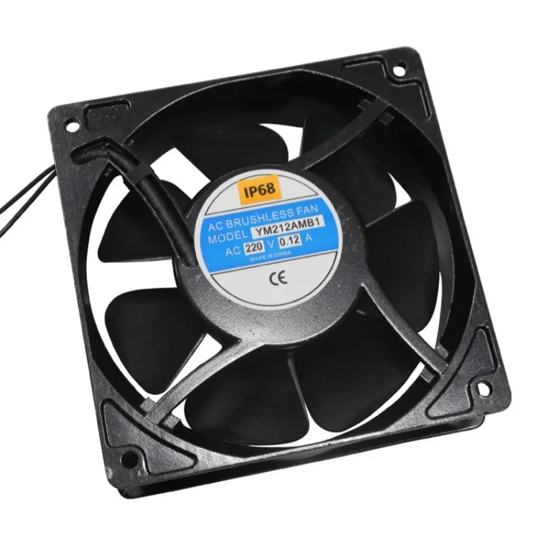 12038 Waterproof Axial Fan 12Cm AC220V DC48V Industrial Cooling Fan For Ultrasonic Humidifier Equipment Replacement Part