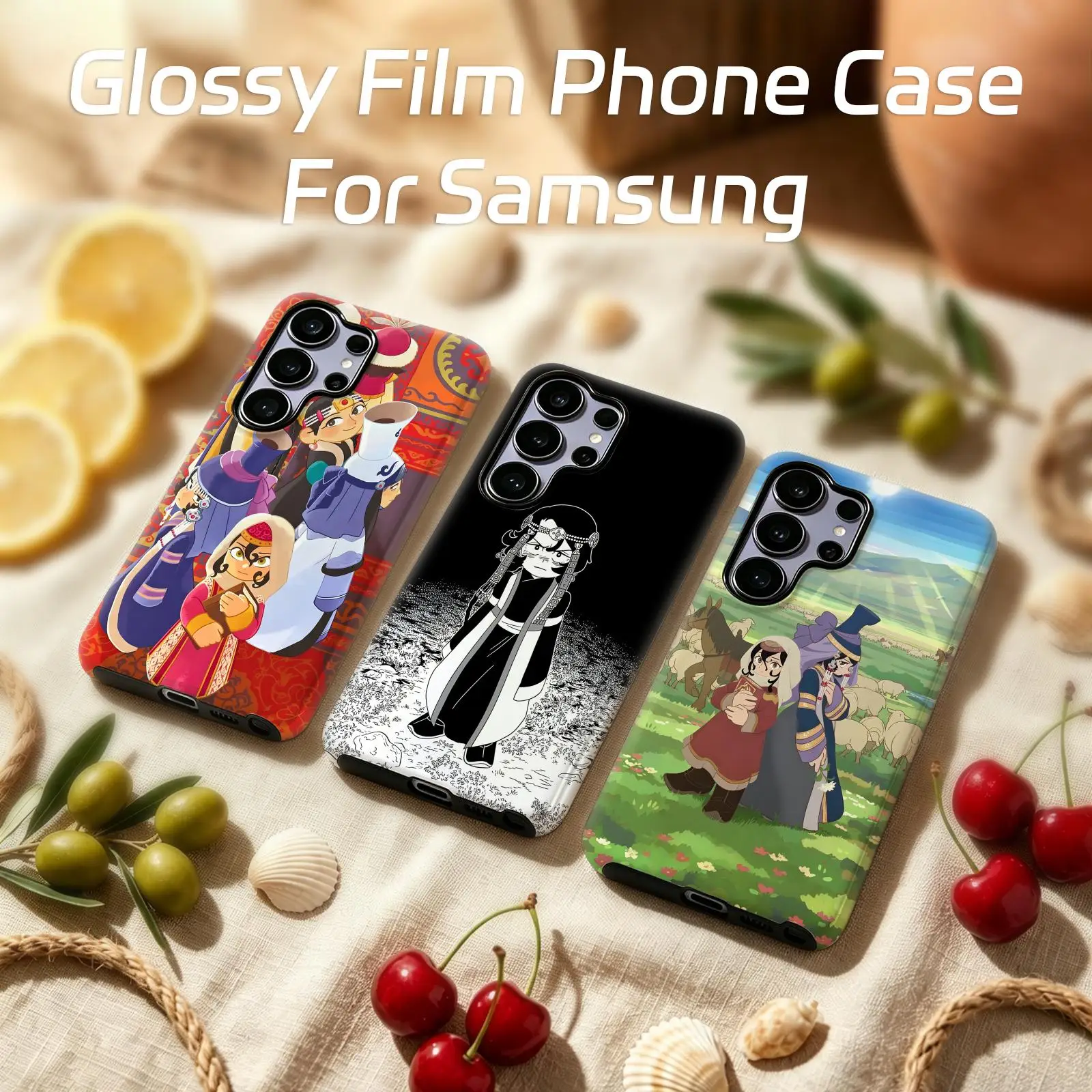 A Witch's Life in Mongol  Phone Case For Samsung Galaxy S26 25 S24 S23 S22 S21 Ultra Glossy Film Phone Case