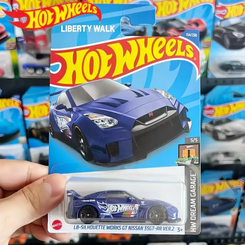 

Genuine Hot Wheels 1:64 LB-SILHOUETTE WORKS GT 35GT-RR VER 2 Collection Die Cast Alloy Cars Model Decoration Boys Birthday Gifts