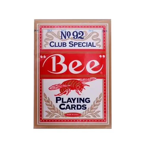 1 Deck USA Original Bee Playing Cards NO.92 Club Special Poker Ohio 2009 Edition Deck Card Mgaic Tricks Magic Props Magician