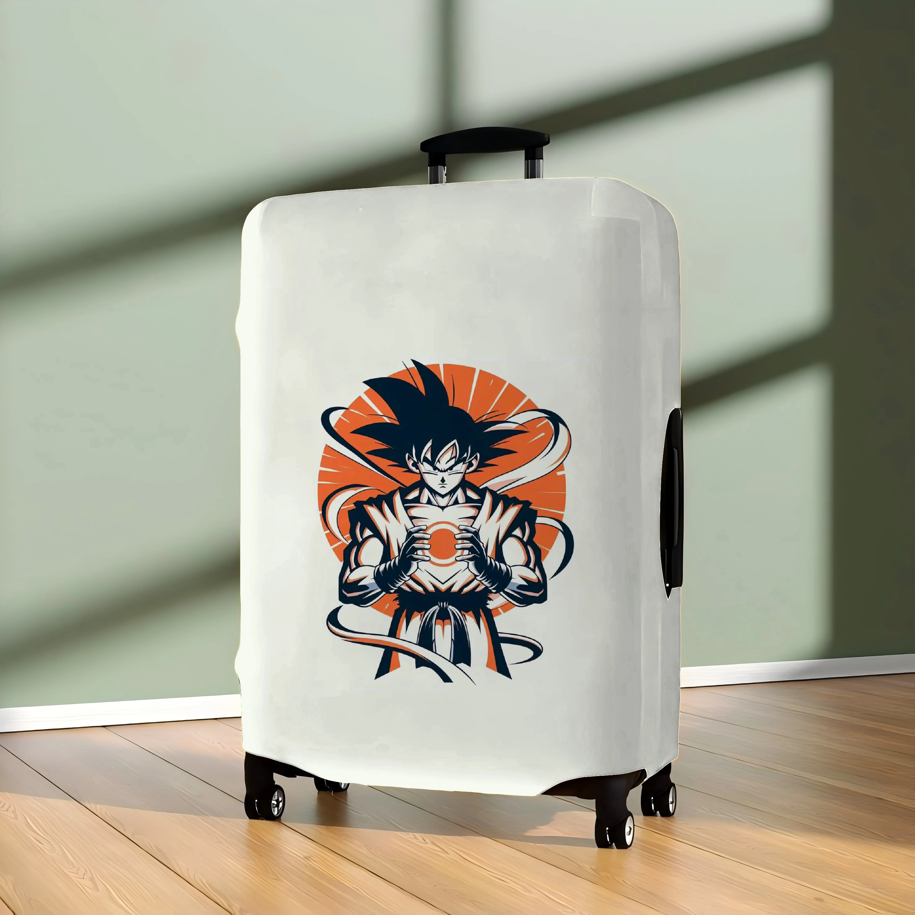 Storage Bag Luggage Protective Cover Son Goku Travel Accessories Dragon Ball Traveling Covers For Suitcase Protector Case Bags