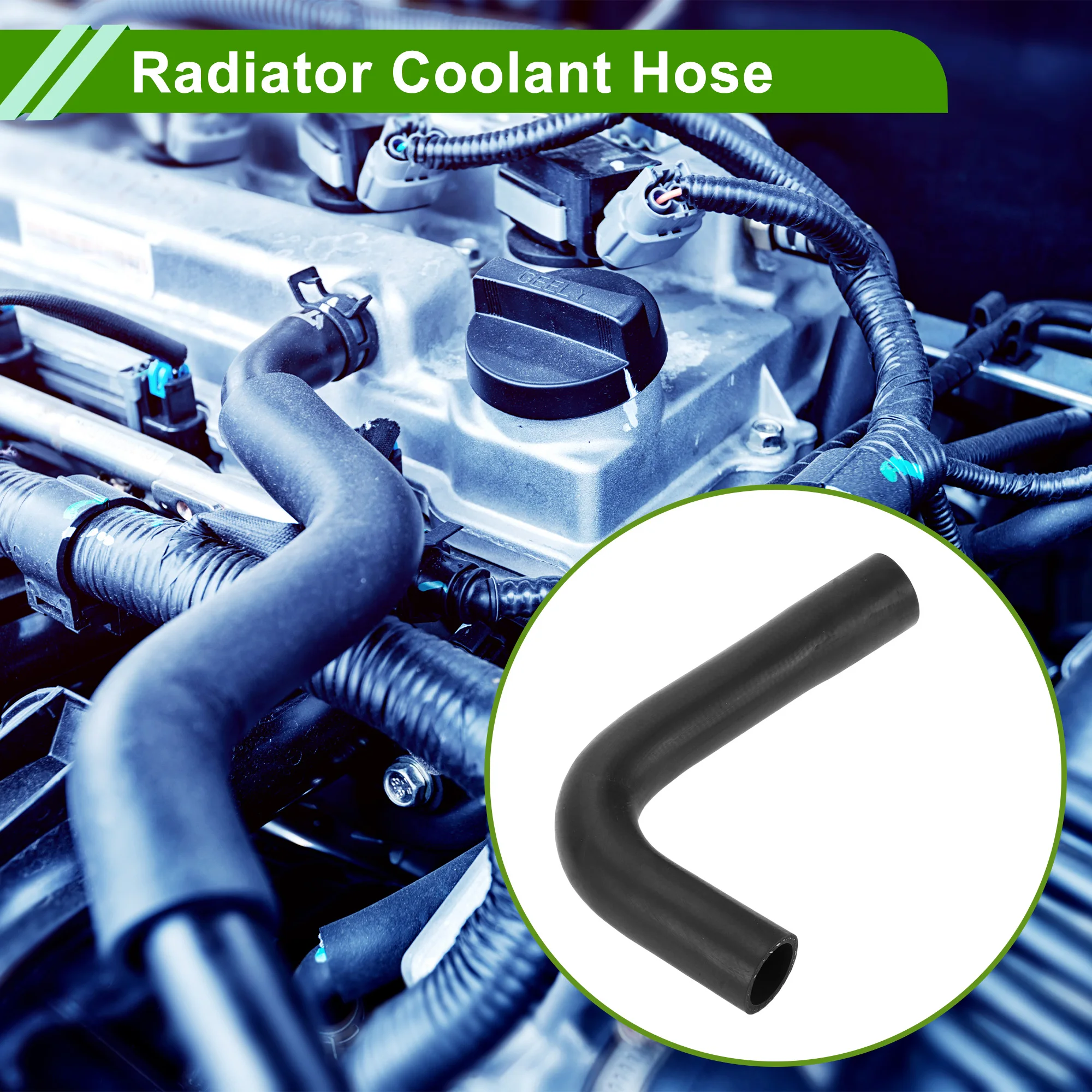 

UXCELL Шланг охлаждающей жидкости радиатора для Toyota Corolla iM 2017-2018 No 1657122190 Резина Черный