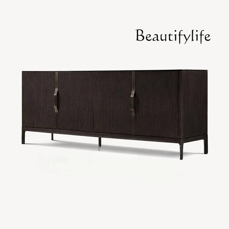 

JB American Country Retro Solid Wood Side Cabinet Designer Restaurant Locker High-end Modern Style