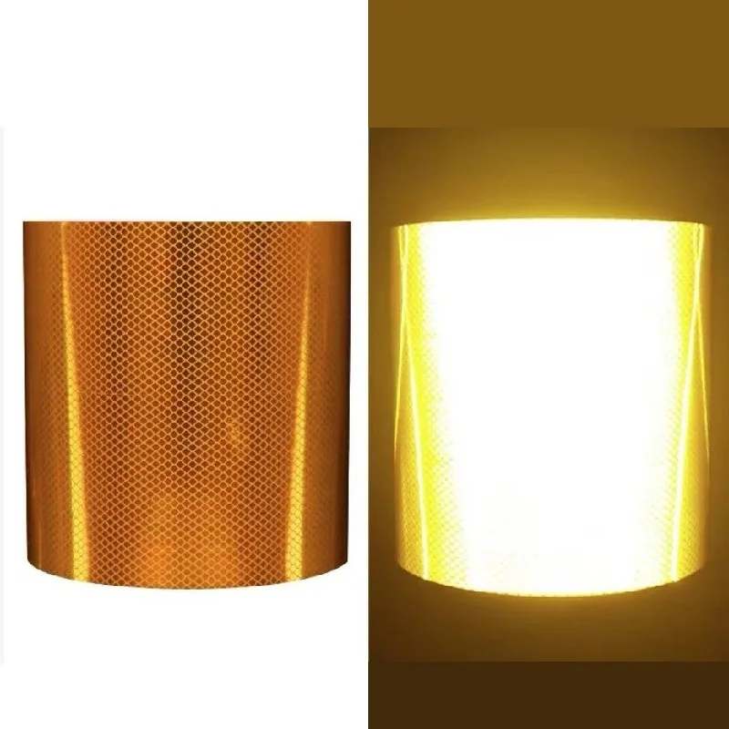 High Visibility Diamond Grade Reflective Tape Car Self-Adhesive Truck Retrofit Reflect Sticker For motorbike