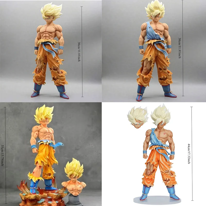 Anime Figurine Dragon Ball Z Son Goku Figures Super Saiyan PVC Model Anime Peripheral Collection Desk Decoration Model Toy