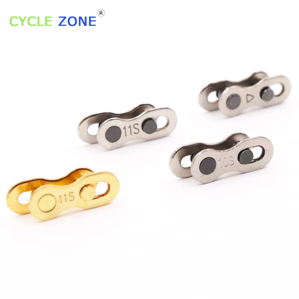 1 pair MISSING LINK 11 SPEED SILVER GOLD 6S 7S 8S 9S 10S 11S speed Chains For Shimano & Campagnolo Missing Link repair drop ship