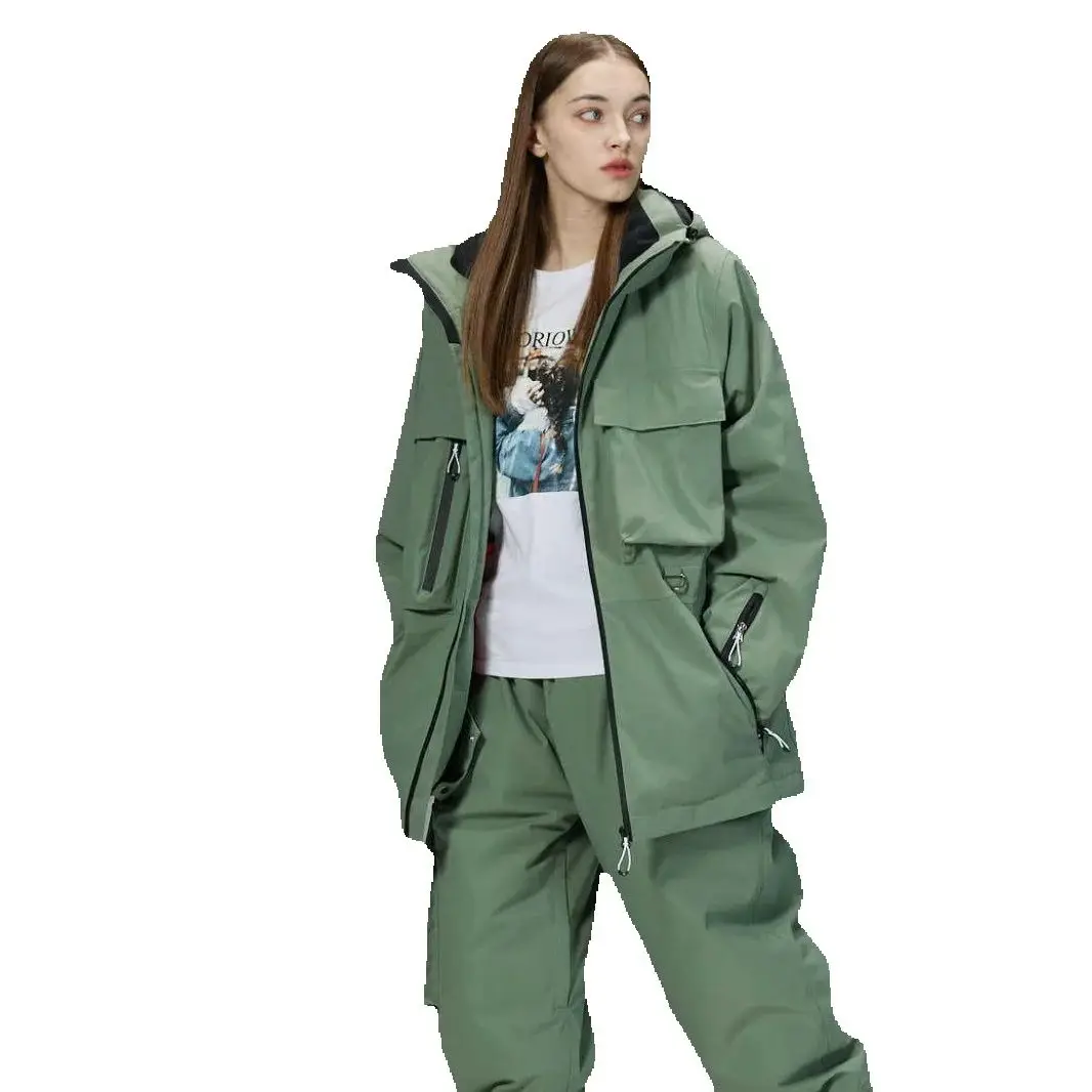 

Ski suit men's and women's solid color snowboard and double board new skiing Skiing Jackets