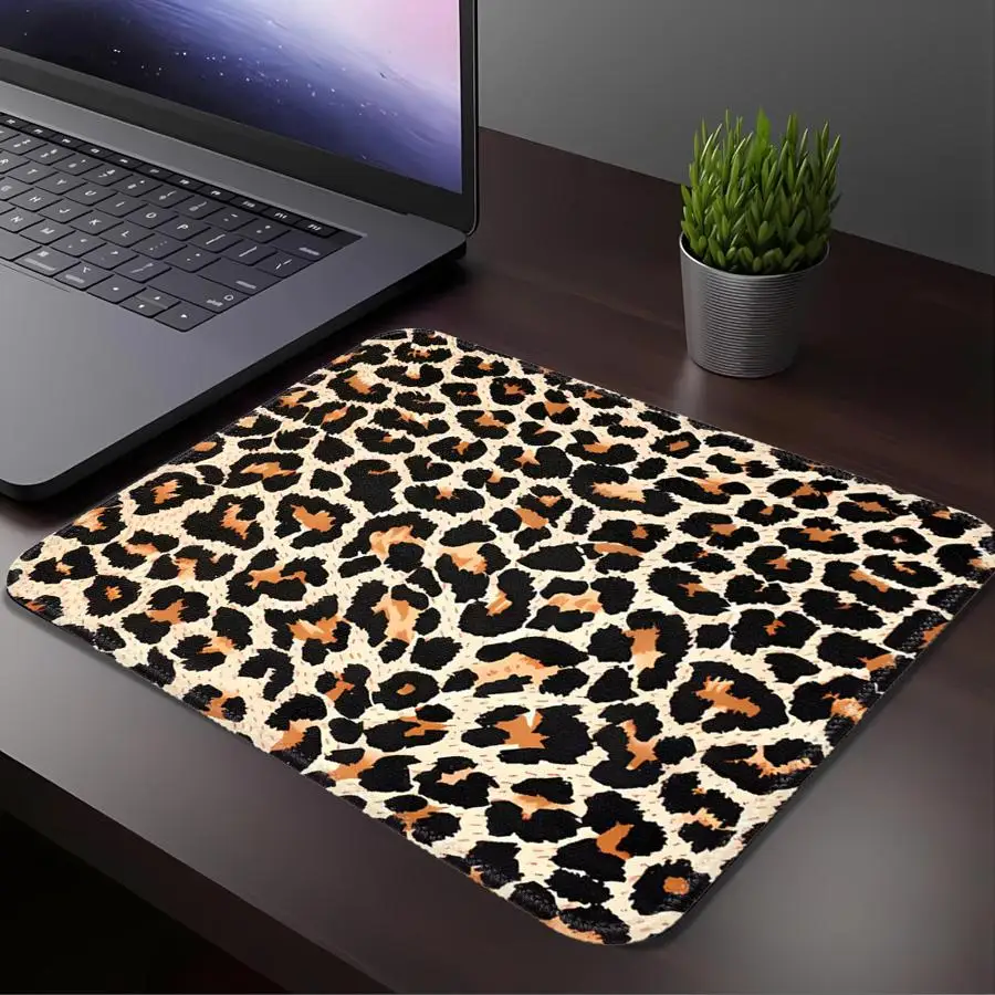 Waterproof Mouse Pad Desk accessories Game Console Pad Computer Laptop Pad office Pad Keyboard Mouse Pad Classic Leopard Print
