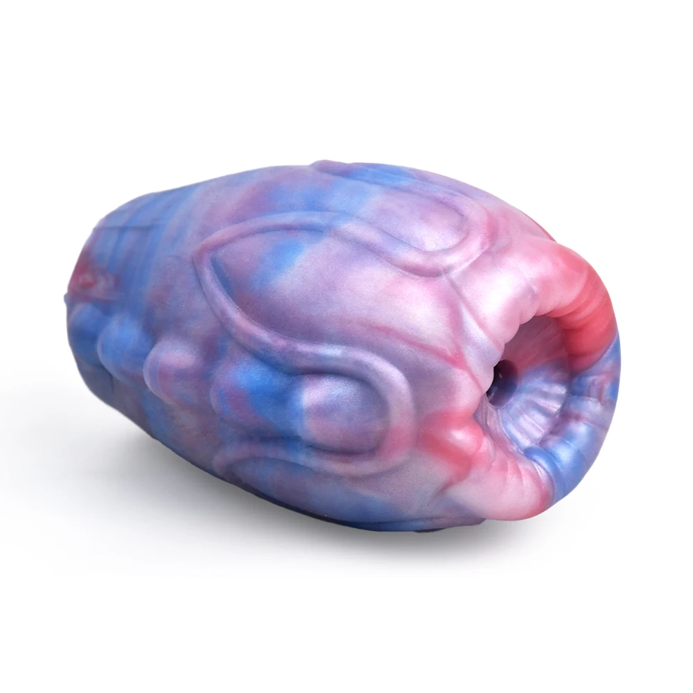 GEEBA Fantasy Egg Design Male Masturbator Realistic Vagina Men's Penis Training Pocket Pussy Men's Stroker Adult Sex Toy Onahole view 4