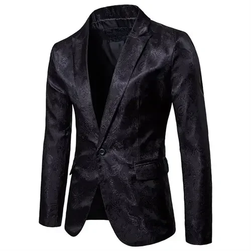 Veste de costume violette pour hommes, manteau de robe de soirée de mariage, Blazer pour hommes roug