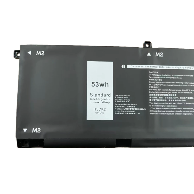 H5CKD 15V 3200mAh لـ Dell Vostro 5300 5401 5501 Latitude 3410 3510 Inspiron 5300 5401 5408 5501 5508 5400 7405 بطارية الكمبيوتر المحمول #3