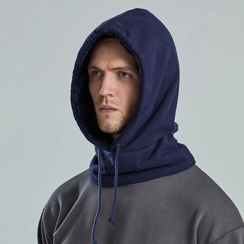 قناع وجه بالاكلافا من الصوف الدافئ المقاوم للرياح للأذن لحماية البرية للرجال #4