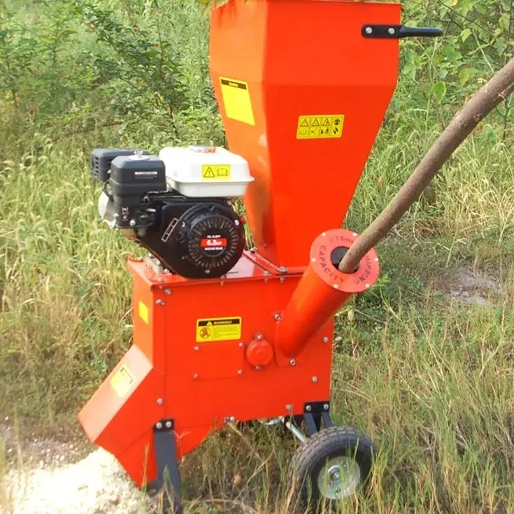 

Customized Noise-Reduced Firewood Shredder Tree Branch Adjustable Mute-Operation Woodchipper Crusher Wood Chipper Shredder