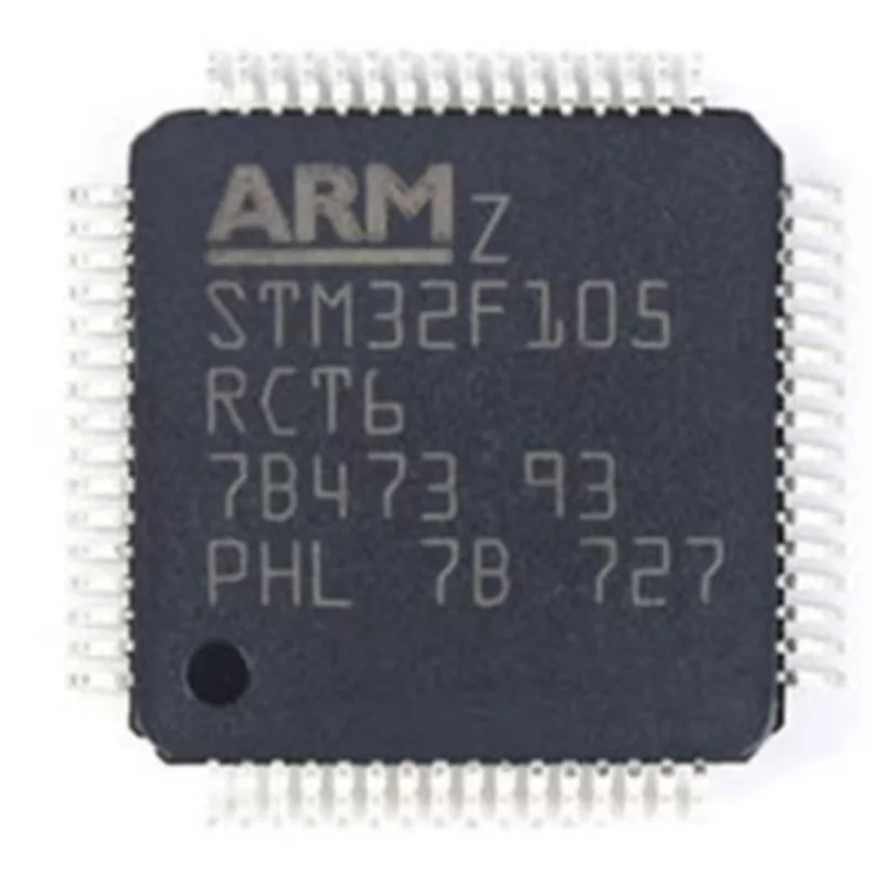 

10PCS STM32F105RCT6 Brand New Authentic LQFP-64 32-bit microcontroller - MCU