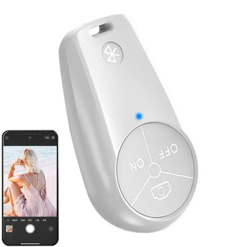 Bluetooth-compatible Shutter One-click Photo Mobile Phone Selfie Wireless Remote Video Controller For iPhone 14 Xiaomi