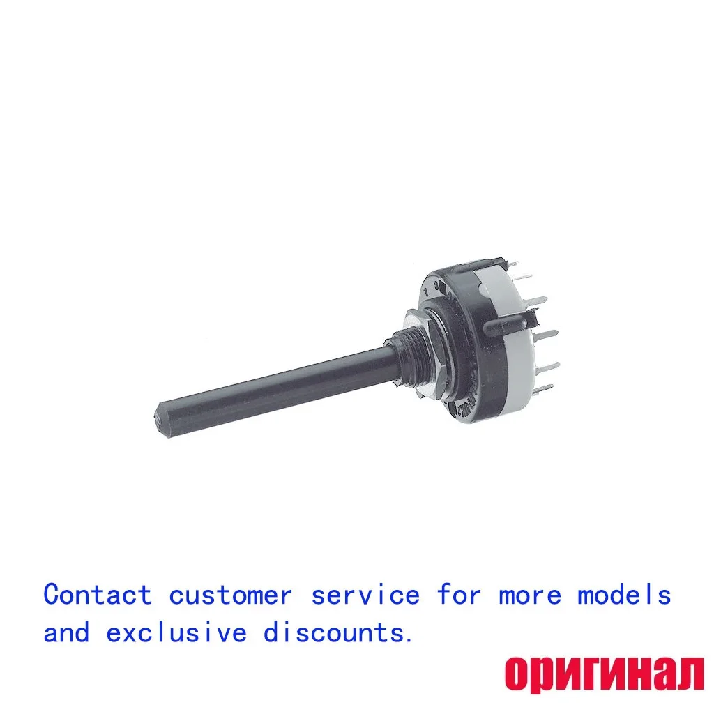 CK1051 Original LORLIN Rotary Switch, 4 Poles 3 Positions, 30°, 150mA, 250V Band Switch