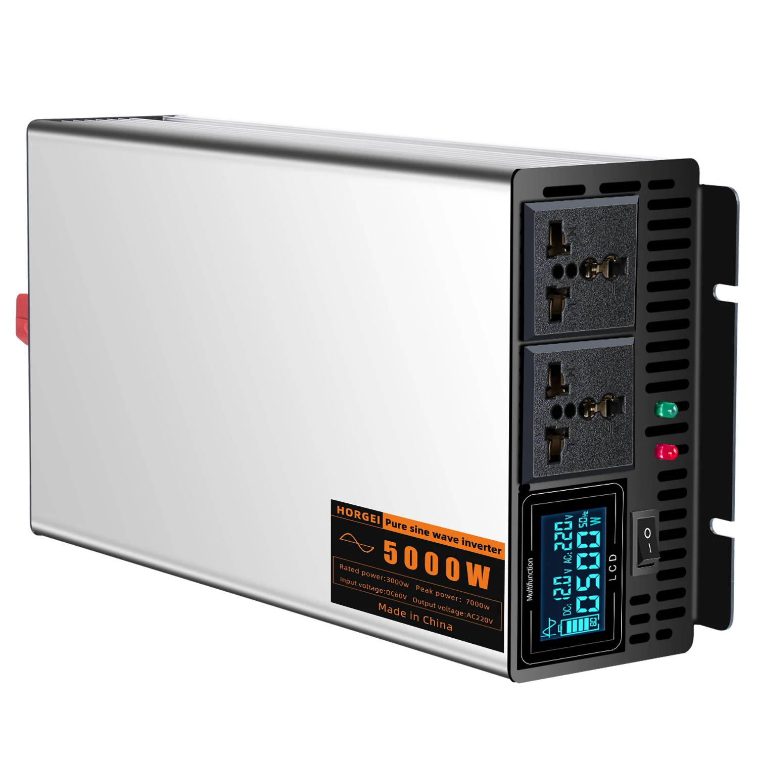 High Efficiency Surge Inverters For Home RV High-Power Sensitive Devices With Strong Load Compatibility 12v To 220v 2000w