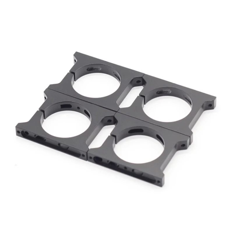 4PCS Dia.30mm/40mm/50mm Carbon Fiber Tube Central Pipe Clamp Screw-mounted Fixing Base for Agricultural Plant Protection Drone