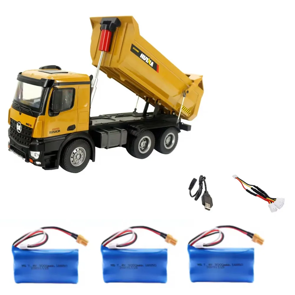 

Huina 580 582 583 Parts Battery 7.4v 3000mAh, USB Charger, HUINA 580 RC Excavator Battery XT30 plug HUINA 582 583 Accessories