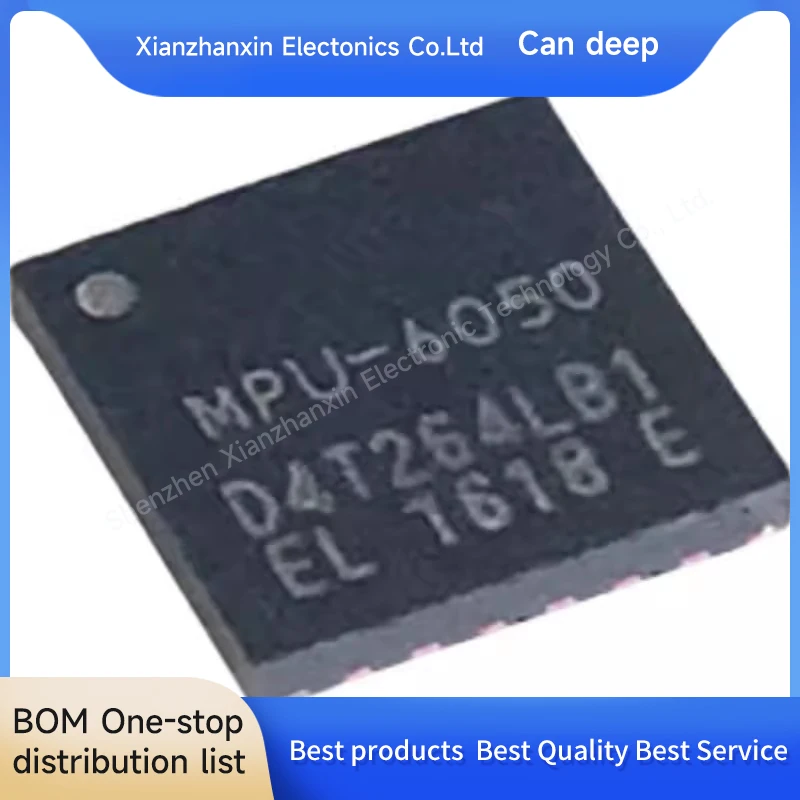 1 قطعة/الوحدة MPU-6050 MPU6050 6050 QFN-24 جيروسكوب/مقياس التسارع 6 محاور رقاقة استشعار قابلة للبرمجة
