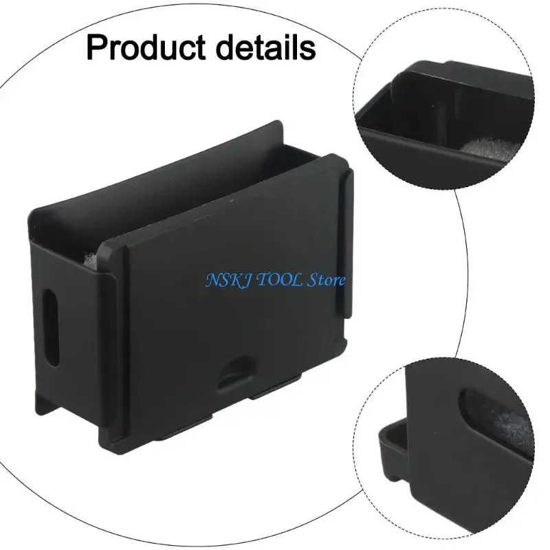 L8RC Adhesive Mount Soap Dish Waterproof Aluminum Compact Soap Storage for Bathroom