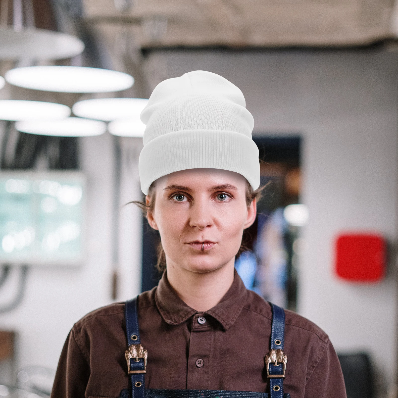 

4pcs Beanie Hats Women Knitted Warm Thick Soft Caps Solid Thermal Headwear For Winter Outdoor Daily Wear Stylish Comfortable