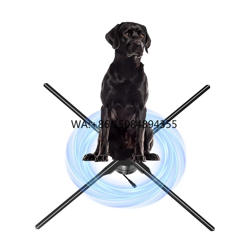 

Fast Sales 3d Holographic Led Fan Hologram 100 cm High Resolution Wifi Holographic Display Holographic Fan 3d Hologram Projector