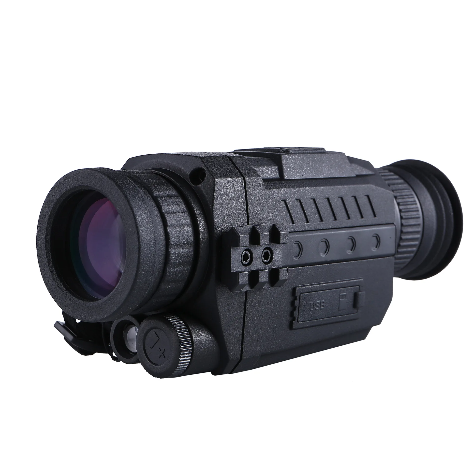 

Night Vision Monocular HD FMC Coating Distance Digital Zoom Full Dark Viewing Use Photo Video For Hunting Observing Animals