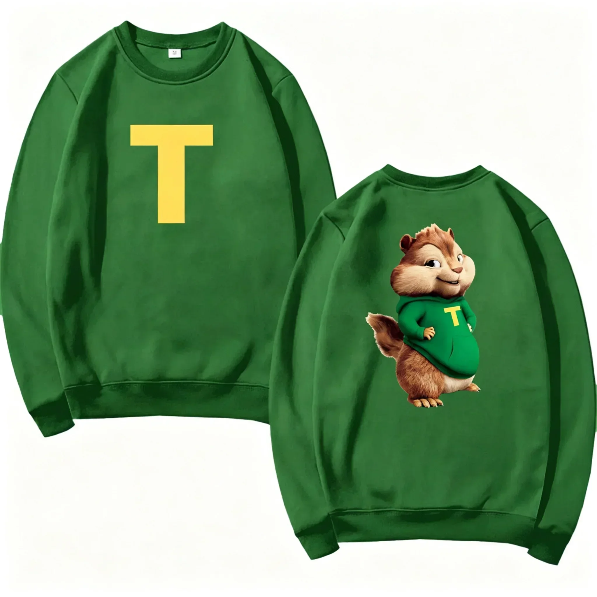 Alvin und die Chipmunks 2026 Mode Unisex Freizeit-Sportbekleidung Herren-Hoodie Alvin Chipmunk Halloween-Kostüm Damen-Pullover-Oberteile – Detail 10