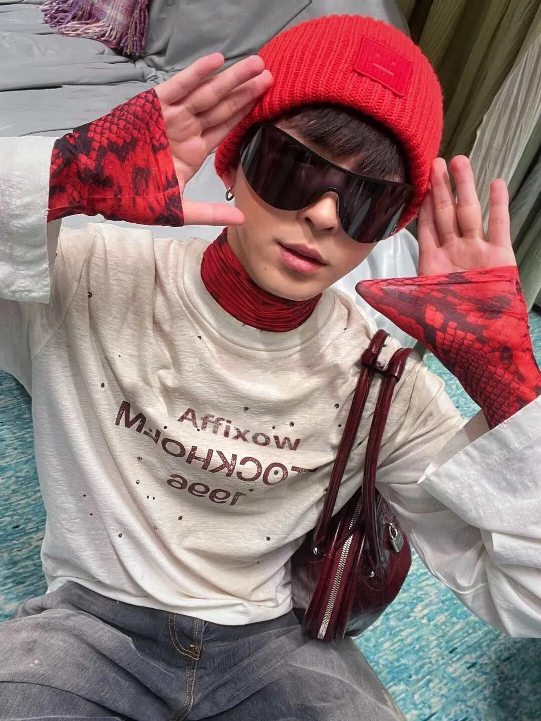 

Футболка мужская Fixow Spring Limited Edition 996 с длинным рукавом, из льняно-хлопковой смеси, с термотрансферным принтом Diamond, приятная к коже, для пар