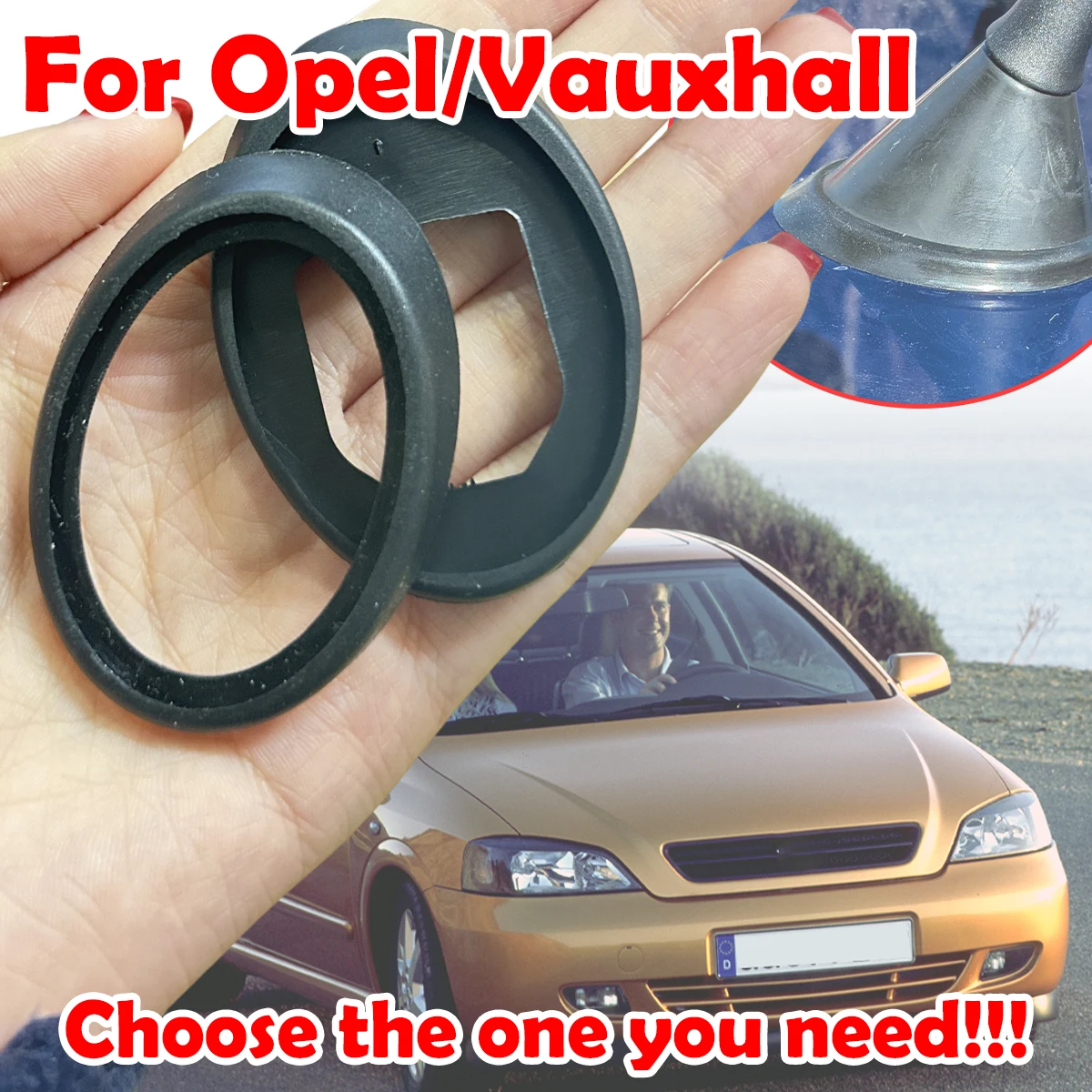 

Roof Mast Whip Aerial Antenna Base Seal Rubber Gasket Car Accessories For Opel/Vauxhall Astra Corsa Vectra Frontera Omega Signum