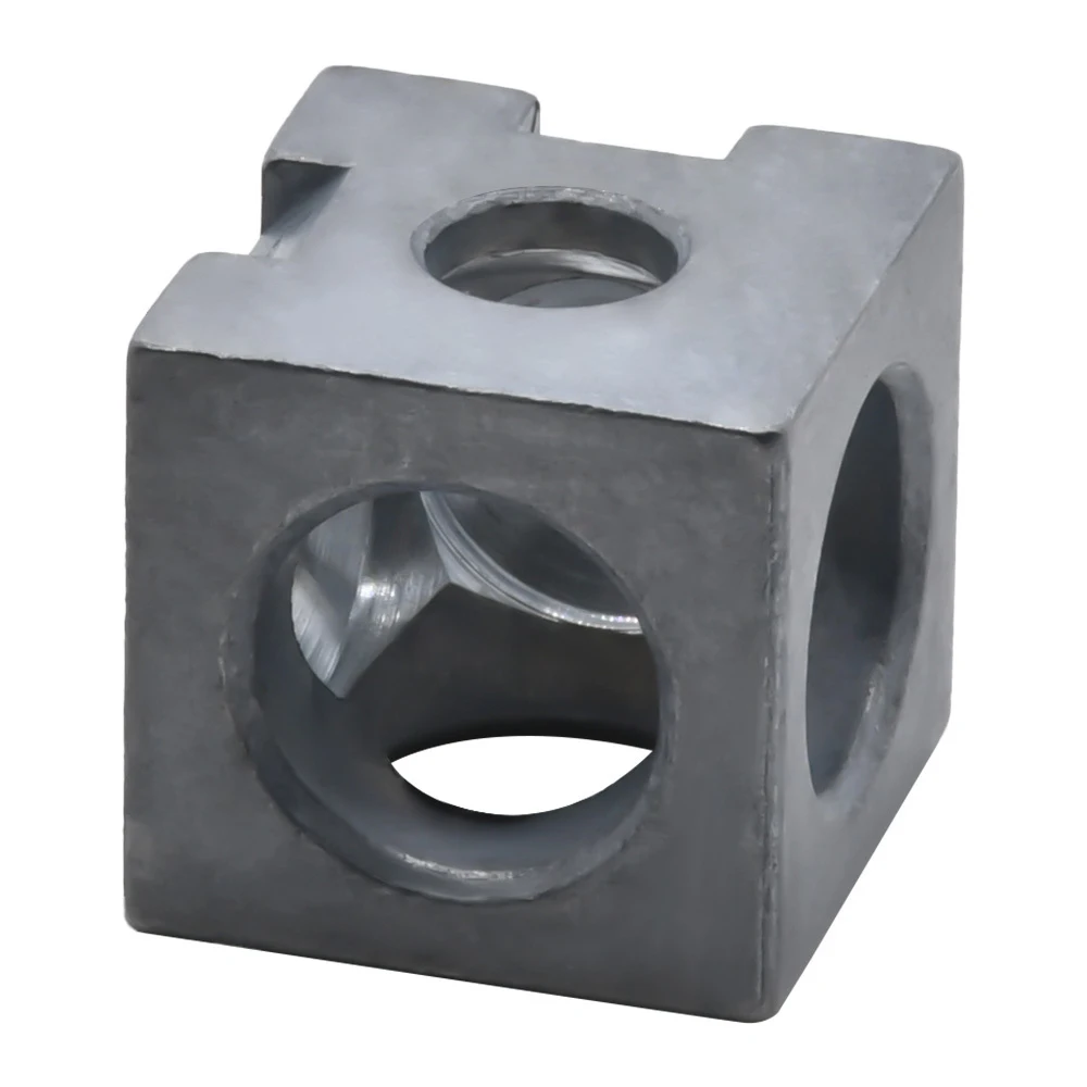 

1pc 2020 Aluminium Profiles 2/3 Way 2D/3D Cube Connector V-slot Block Corner Bracket 90° Angle Bracket Accessories with Screw