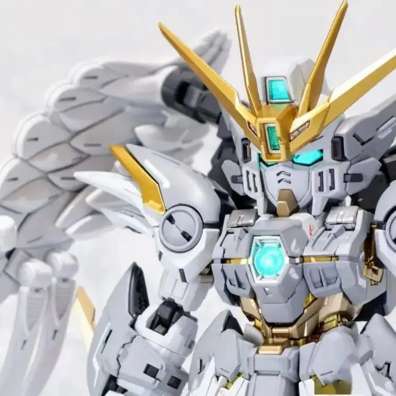 New GL MGSD XXXG-00YSW Wing Snow White Prelude Parts Spraying Assembly Model Kits Robot Plastic Model Gifts Toys