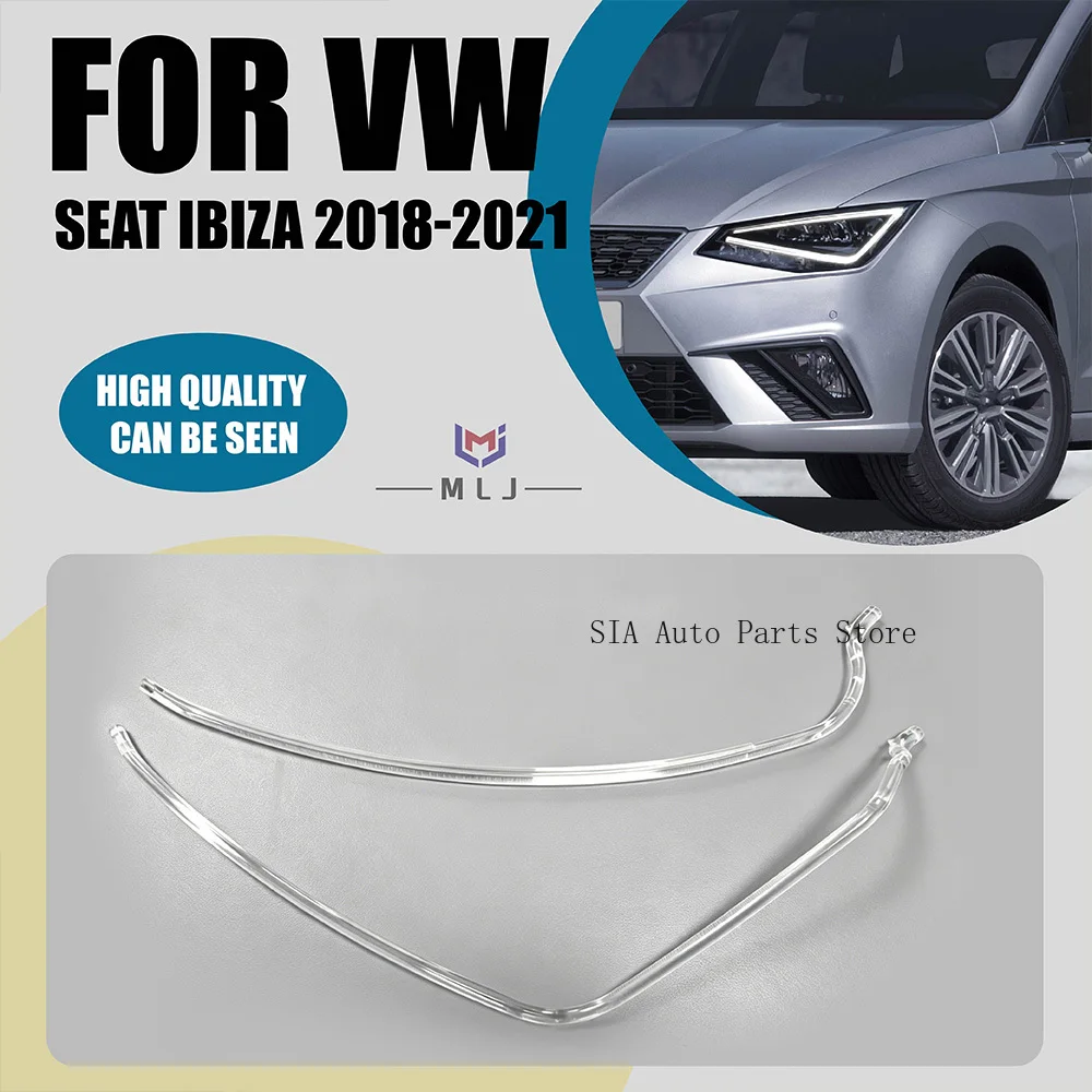 

Light Guide Strip For VW Seat Ibiza 2018-2021 LED Daytime Running Light Angel Eyes Guide Strip Car Headlight DRL Accessories