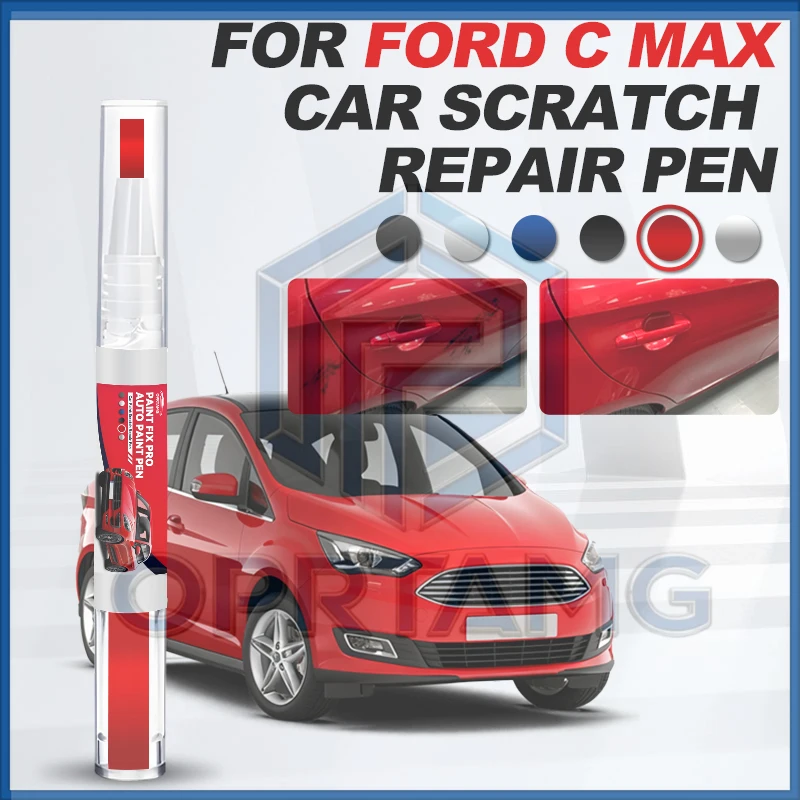 

Автомобильные инструменты и аксессуары: кисть для ремонта краски, средство для удаления царапин, DIY-аксессуары для авто Ford C-Max (синий, белый, черный, серебристый)